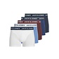 Jack & Jones Jack & Jones Men's Boxer Shorts Trunks JACBRANCO 5-Pack Plain Blue/Red/White