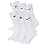Nike Nike Dames/Heren Sportsokken Everyday Cushion Crew 6-Pack Wit