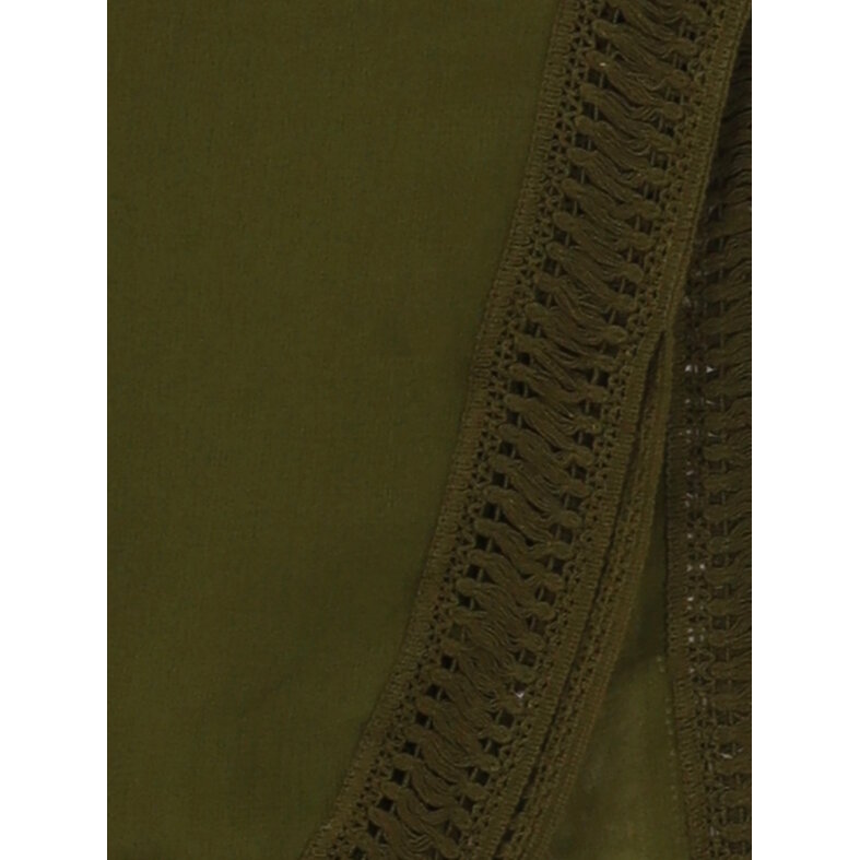 Sarlini Sarlini Dames Tuniek Strandjurk Polyester Chiffon Effen Kaki