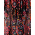 Sarlini Sarlini Ladies Tunic Beach Dress Polyester Kaftan Print Black