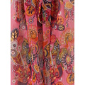 Sarlini Sarlini Ladies Tunic Beach Dress Polyester Kaftan Print Pink
