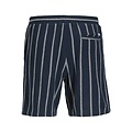 Jack & Jones Jack & Jones Men's Shorts JPSTJAIDEN Jogging Short Dark Blue Striped