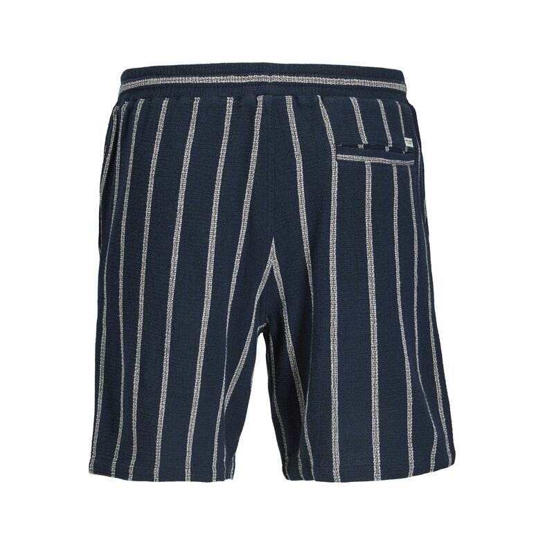 Jack & Jones Jack & Jones Men's Shorts JPSTJAIDEN Woven Jogging Short Dark Blue Striped