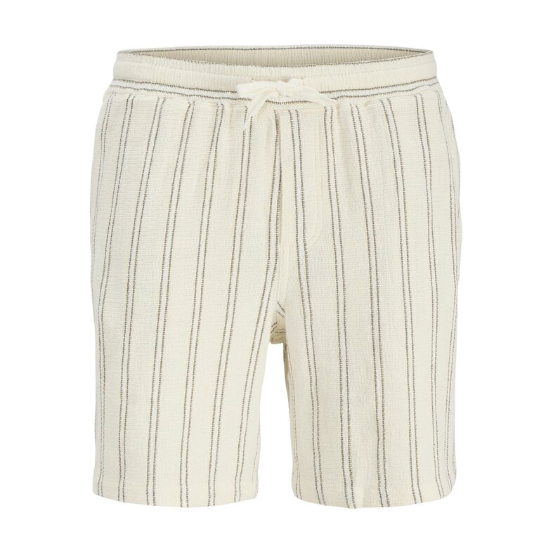 Jack & Jones Jack & Jones Men's Shorts JPSTJAIDEN Woven Jogging Short White Striped