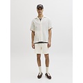 Jack & Jones Jack & Jones Heren Korte Broek JPSTJAIDEN Geweven Joggingsshort Wit Gestreept