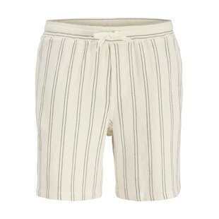 Jack & Jones Men's Shorts JPSTJAIDEN Jogging Short White Striped