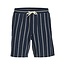 Jack & Jones Jack & Jones Men's Shorts JPSTJAIDEN Jogging Short Dark Blue Striped