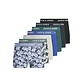 Jack & Jones Jack & Jones Men's Boxer Shorts Solid Trunks JACBEN 7-Pack Blue/Green Solid/Floral
