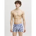 Jack & Jones Jack & Jones Men's Boxer Shorts Solid Trunks JACBEN 7-Pack Blue/Green Solid/Floral