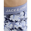 Jack & Jones Jack & Jones Heren Boxershorts Effen Trunks JACBEN 7-Pack Blauw/Groen Effen/Gebloemd