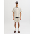 Jack & Jones Jack & Jones Heren Co-ord Set Wit Gestreept