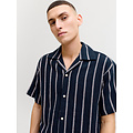 Jack & Jones Jack & Jones Men's Co-ord Set Dark Blue Striped