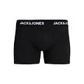 Jack & Jones Jack & Jones Heren Boxershorts Trunks JACMAUDO Gebloemd 3-Pack Donkerblauw/Zwart