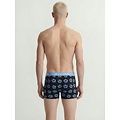 Jack & Jones Jack & Jones Heren Boxershorts Trunks JACMAUDO Gebloemd 3-Pack Donkerblauw/Zwart