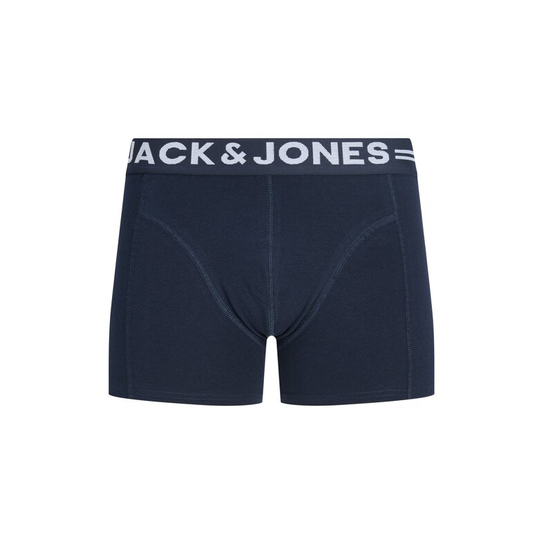 Jack & Jones Jack & Jones Heren Boxershorts Trunks SENSE 3-Pack Rood/Groen/Blauw