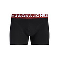 Jack & Jones Jack & Jones Men's Boxer Shorts Trunks SENSE 3-Pack Black