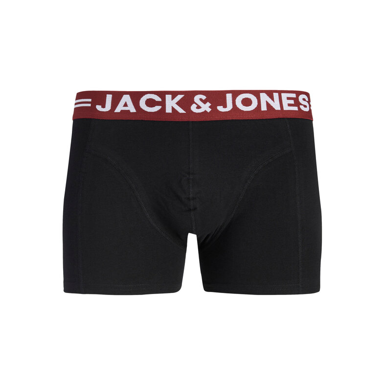 Jack & Jones Jack & Jones Heren Boxershorts Trunks SENSE 3-Pack Zwart