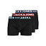 Jack & Jones Jack & Jones Heren Boxershorts Trunks SENSE 3-Pack Zwart