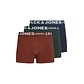 Jack & Jones Jack & Jones Men's Boxer Shorts Trunks SENSE 3-Pack Red/Green/Blue