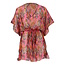 Sarlini Sarlini Dames Tuniek Strandjurk Polyester Kaftan Print Roze