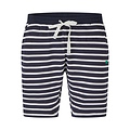 Phil & Co Phil & Co Men's Short Pants Short Pajama Set Green/Dark Blue Striped
