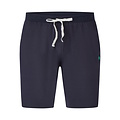 Phil & Co Phil & Co Heren Shortama Korte Pyjama Set Crème/Donkerblauw Gestreept