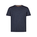 Phil & Co Phil & Co Heren Shortama Korte Pyjama Set Blauw Gemêleerd/Gestreept