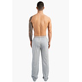 Phil & Co Phil & Co Heren Lange Pyjamabroeken 2-Pack Grijs Gestreept/Donkerblauw