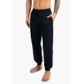 Phil & Co Phil & Co Heren Lange Pyjamabroeken 2-Pack Blauw Geruit/Donkerblauw