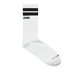 Jack & Jones Junior Jack & Jones Junior Boys Sports Socks JACDANNY Tennis Socks 5-Pack White Striped
