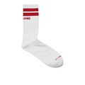 Jack & Jones Junior Jack & Jones Junior Jongens Sportsokken JACDANNY Tennissokken 5-Pack Wit Gestreept