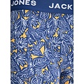 Jack & Jones Junior Jack & Jones Junior Boys Boxers Trunks JACKEVIN 3-Pack Striped/Flower Print Dark Blue