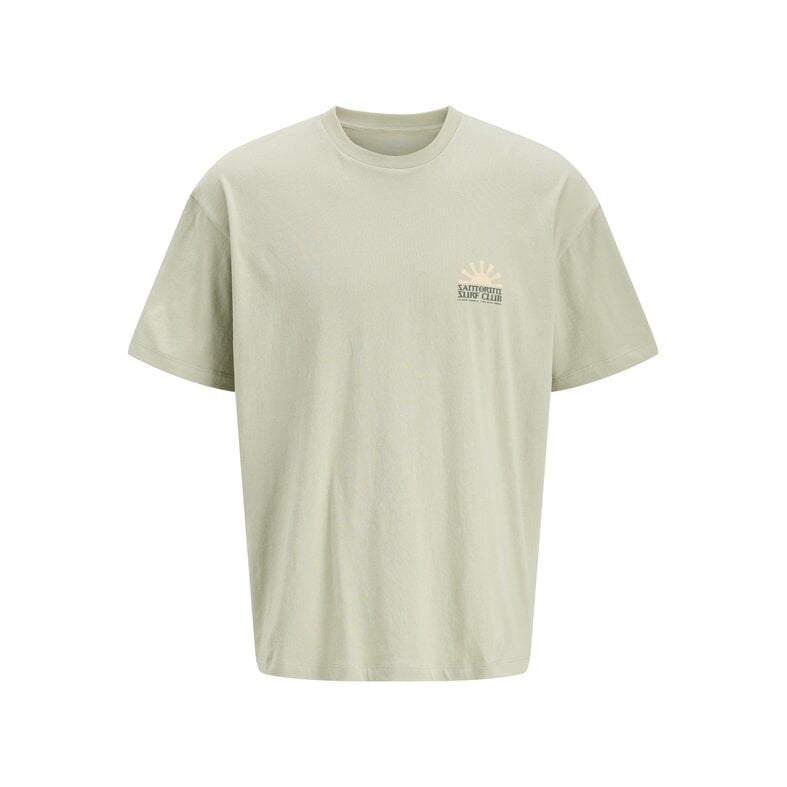 Jack & Jones Jack & Jones Men's Surf Backprint T-Shirt JORSURF Green
