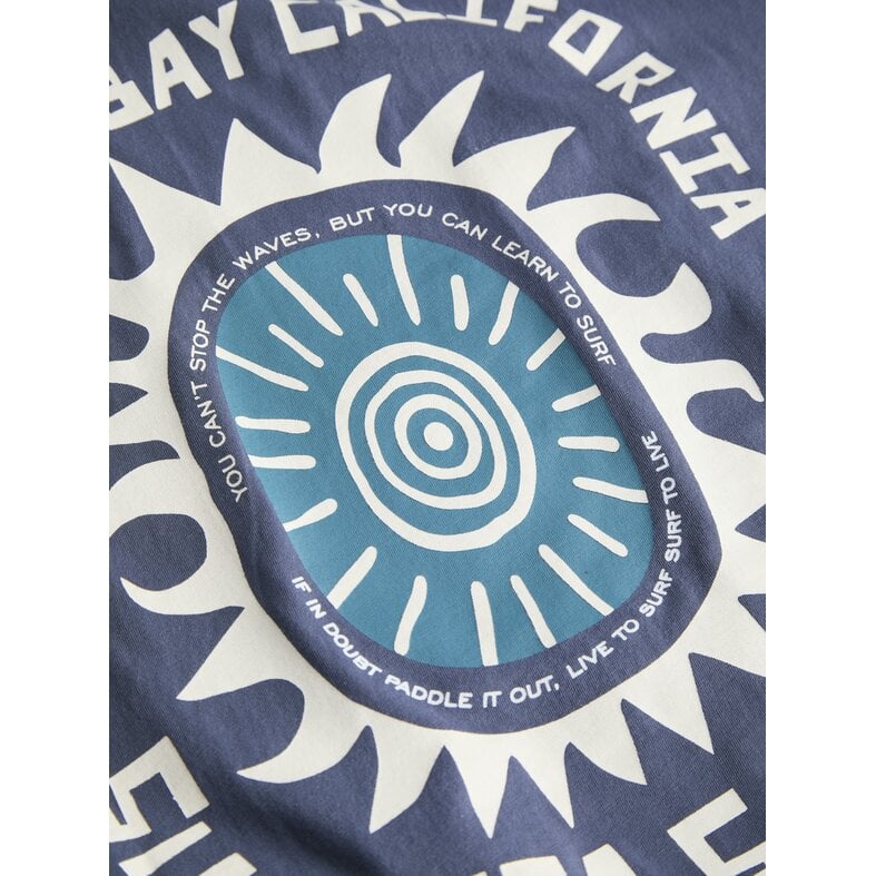Jack & Jones Jack & Jones Men's Surf Backprint T-Shirt JORSURF Dark Blue
