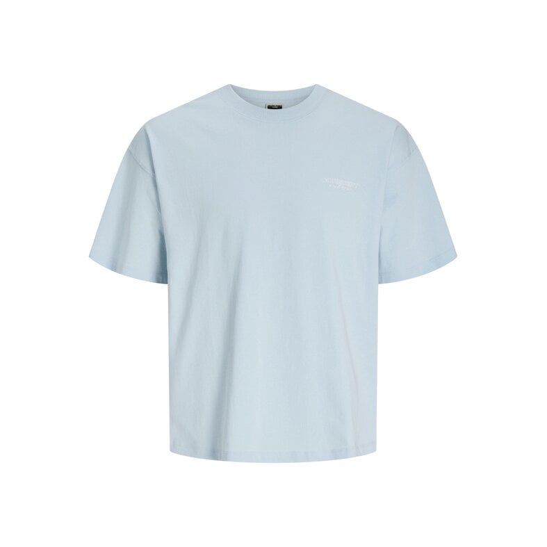 Jack & Jones Jack & Jones Men's Chrome Backprint T-Shirt JCOBIARRITZ Light Blue