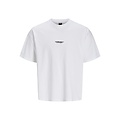 Jack & Jones Jack & Jones Heren Chrome Backprint T-Shirt JCOBIARRITZ Wit
