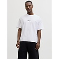 Jack & Jones Jack & Jones Heren Chrome Backprint T-Shirt JCOBIARRITZ Wit