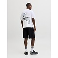Jack & Jones Jack & Jones Heren Chrome Backprint T-Shirt JCOBIARRITZ Wit