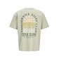 Jack & Jones Jack & Jones Heren Surf Backprint T-Shirt JORSURF Groen