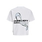 Jack & Jones Jack & Jones Men's Chrome Backprint T-Shirt JCOBIARRITZ White