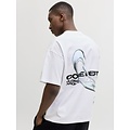 Jack & Jones Jack & Jones Men's Chrome Backprint T-Shirt JCOBIARRITZ White