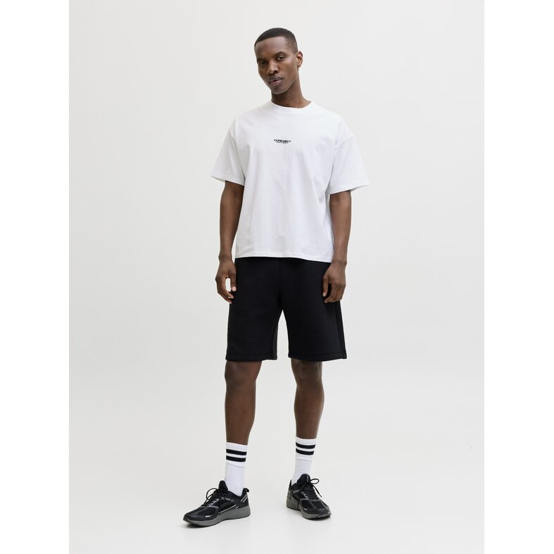 Jack & Jones Jack & Jones Heren Chrome Backprint T-Shirt JCOBIARRITZ Wit