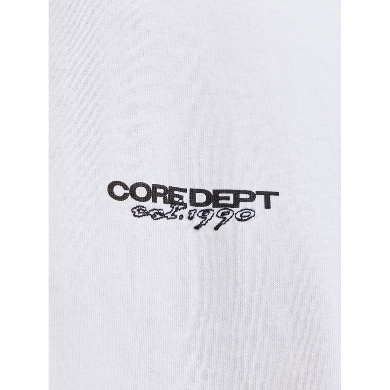Jack & Jones Jack & Jones Heren Chrome Backprint T-Shirt JCOBIARRITZ Wit