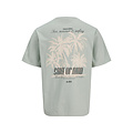 Jack & Jones JJ REBEL Heren Backprint T-shirt JREBCHRISTIAN Grijs