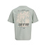 Jack & Jones JJ REBEL Men's Backprint T-shirt JREBCHRISTIAN Gray