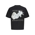 Jack & Jones Jack & Jones Men's Chrome Backprint T-Shirt JCOBIARRITZ Black