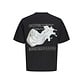 Jack & Jones Jack & Jones Heren Chrome Backprint T-Shirt JCOBIARRITZ Zwart