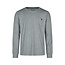 Phil & Co Phil & Co Heren Pyjamashirt Lange Mouw Grijs