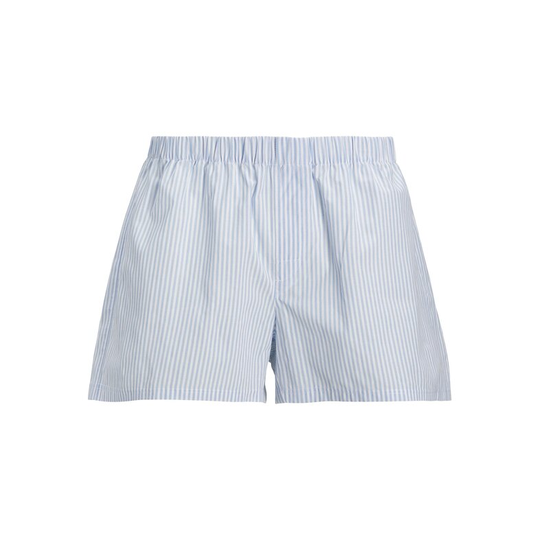 Jack & Jones Jack & Jones Heren Wijde Boxershorts Geweven Katoen JACMILANO 3-Pack Lichtblauw
