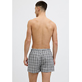 Jack & Jones Jack & Jones Men's Wide Boxer Shorts Woven Cotton JACMILANO 3-Pack Gray/Black